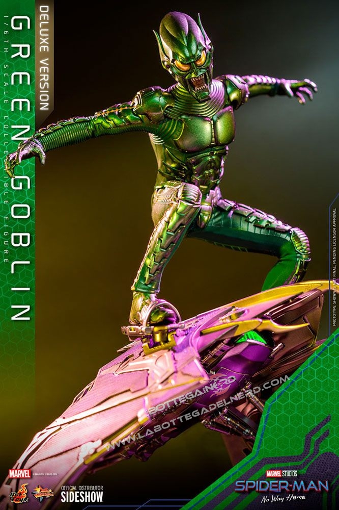 Spider-Man: No Way Home - Masterpiece 1/6 Green Goblin Deluxe 30cm - immagine 2