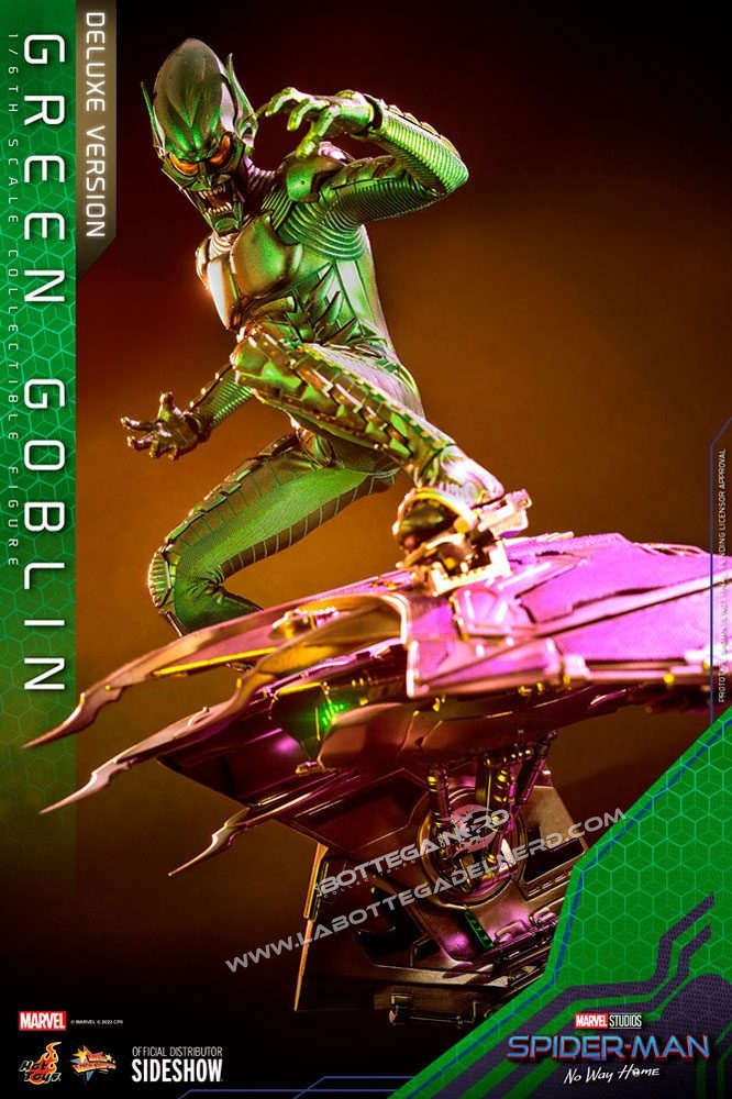 Spider-Man: No Way Home - Masterpiece 1/6 Green Goblin Deluxe 30cm - immagine 4
