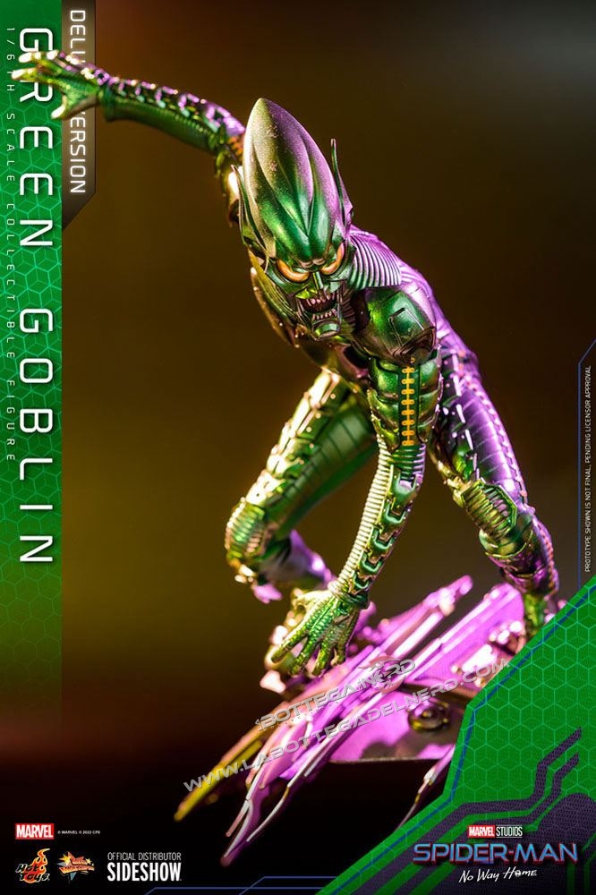 Spider-Man: No Way Home - Masterpiece 1/6 Green Goblin Deluxe 30cm - immagine 3