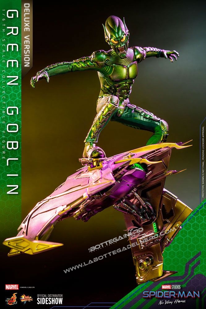 Spider-Man: No Way Home - Masterpiece 1/6 Green Goblin Deluxe 30cm - immagine 5