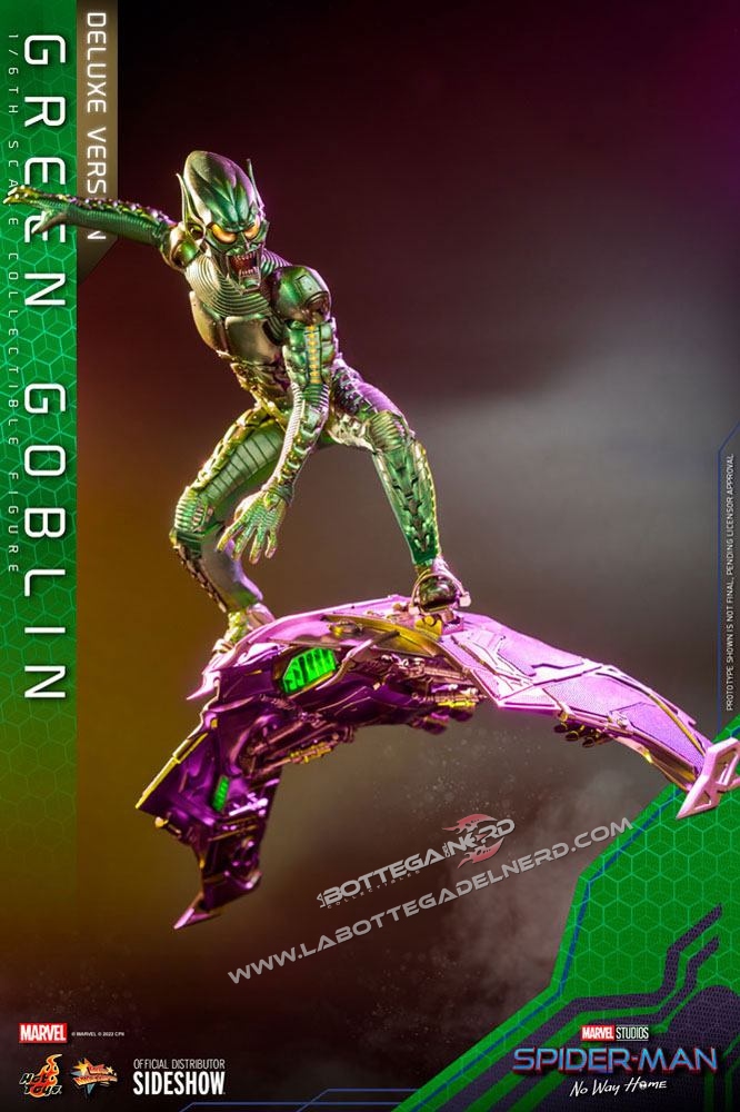 Spider-Man: No Way Home - Masterpiece 1/6 Green Goblin Deluxe 30cm - immagine 7
