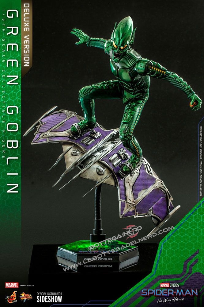 Spider-Man: No Way Home - Masterpiece 1/6 Green Goblin Deluxe 30cm - immagine 10