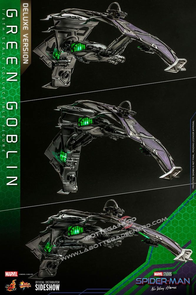 Spider-Man: No Way Home - Masterpiece 1/6 Green Goblin Deluxe 30cm - immagine 9