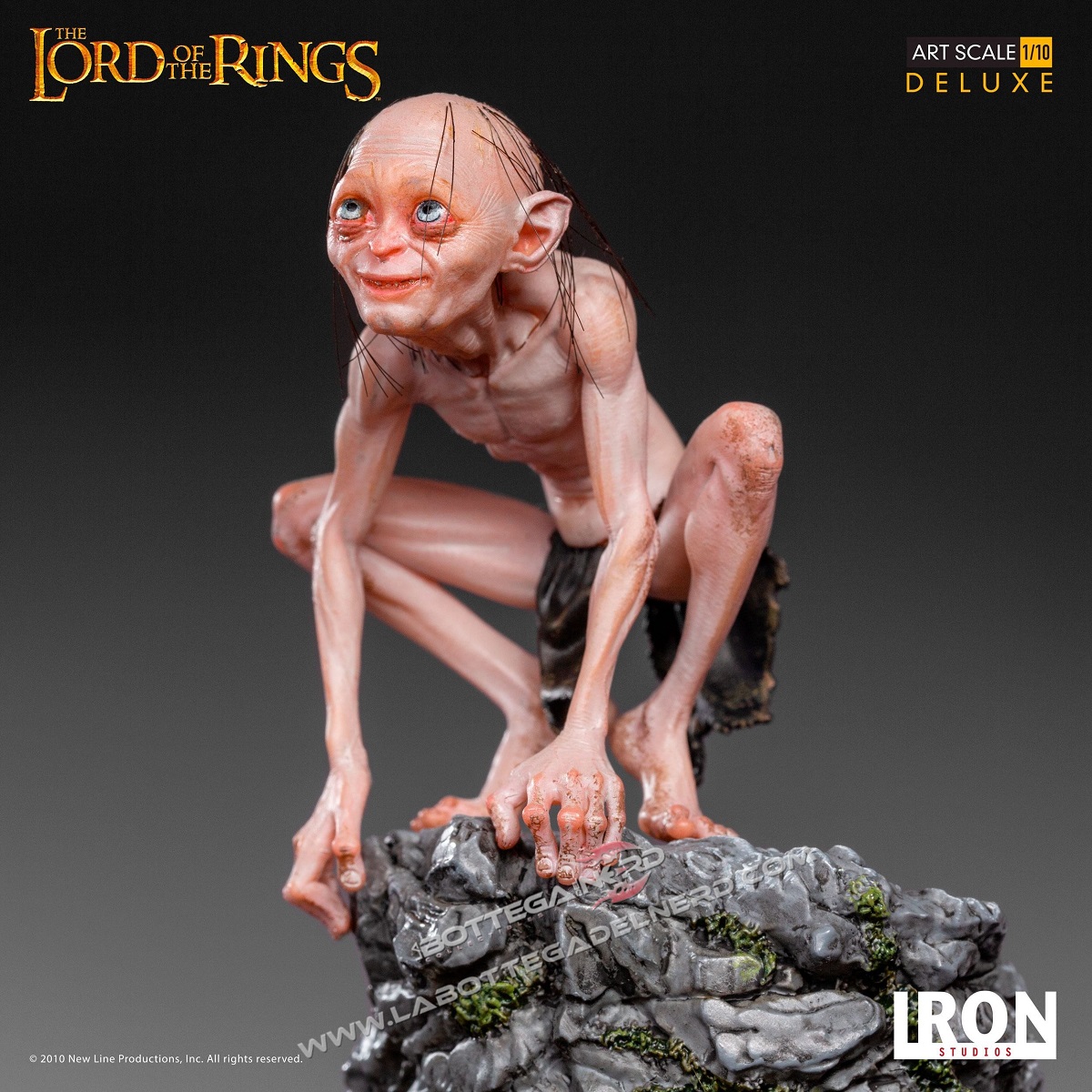 Lord Of The Rings - Statua 1/10 Gollum Deluxe 12cm - immagine 4