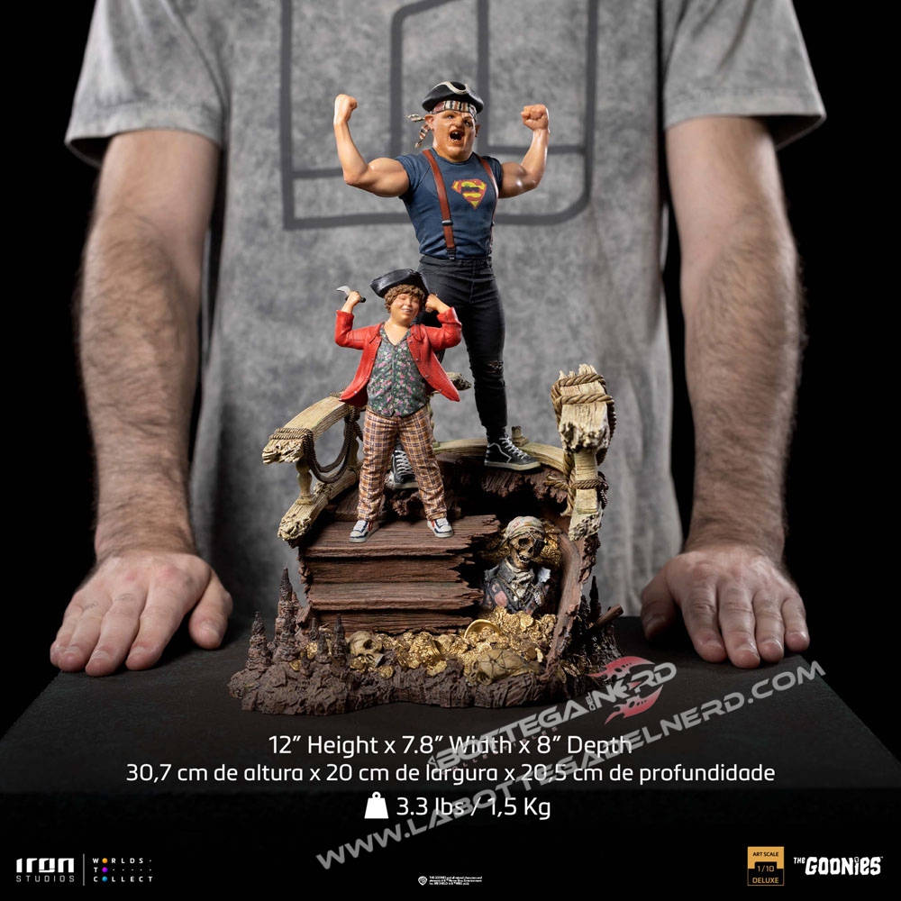 The Goonies - Statue 1/10 Sloth and Chunk Deluxe 30cm - immagine 11