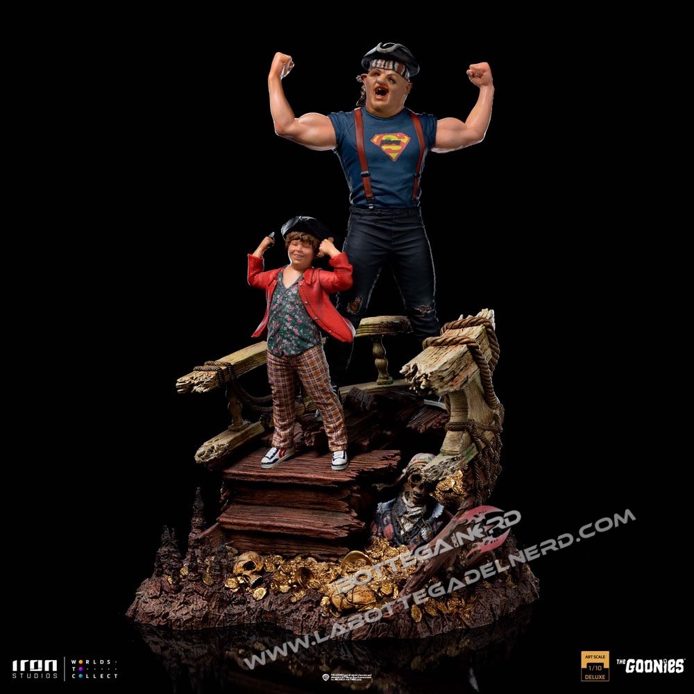 The Goonies - Statue 1/10 Sloth and Chunk Deluxe 30cm - immagine 2