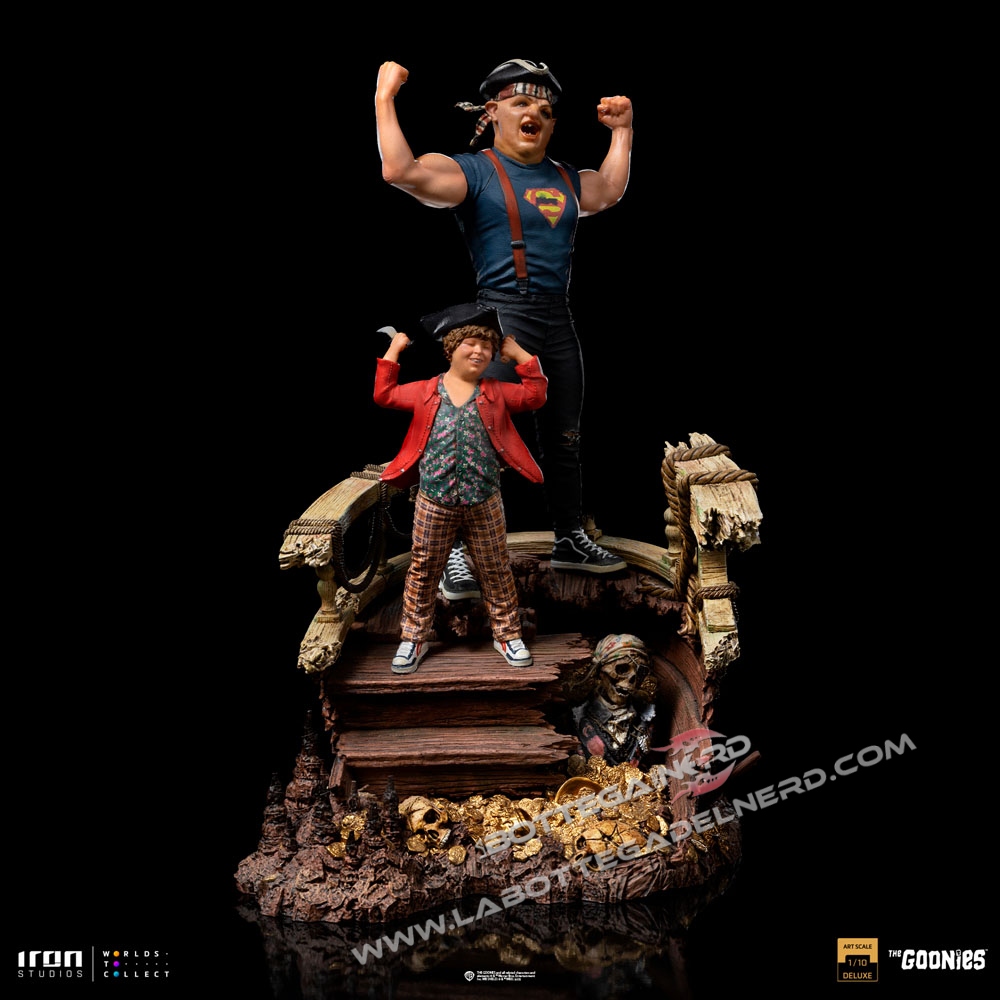 The Goonies - Statue 1/10 Sloth and Chunk Deluxe 30cm - immagine 3