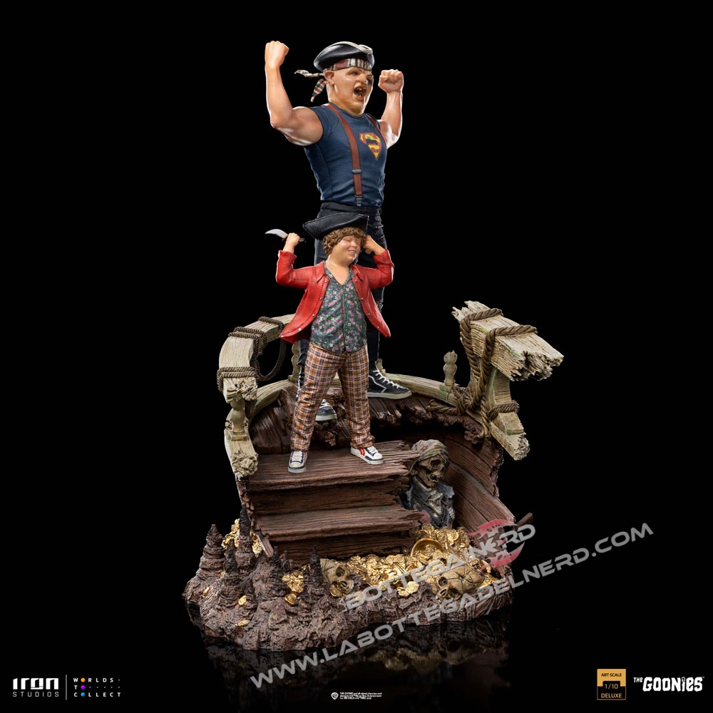 The Goonies - Statue 1/10 Sloth and Chunk Deluxe 30cm - immagine 4