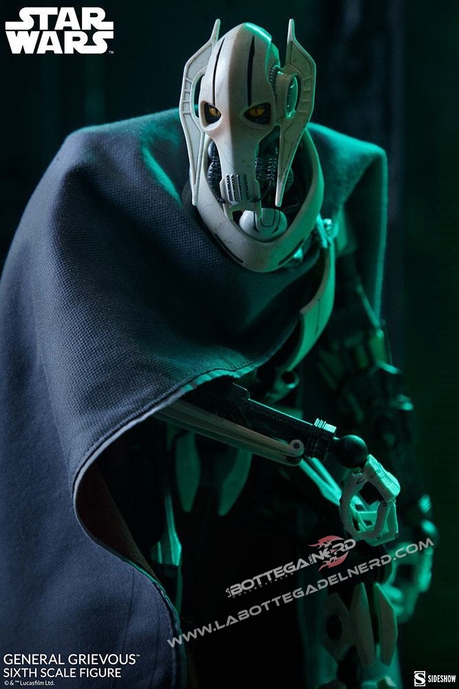 Star Wars - Sixth Scale Action Figure 1/6 Generale Grievous 41cm - immagine 2
