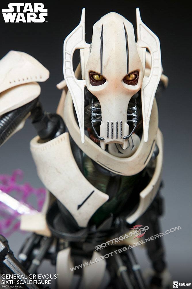 Star Wars - Sixth Scale Action Figure 1/6 Generale Grievous 41cm - immagine 5