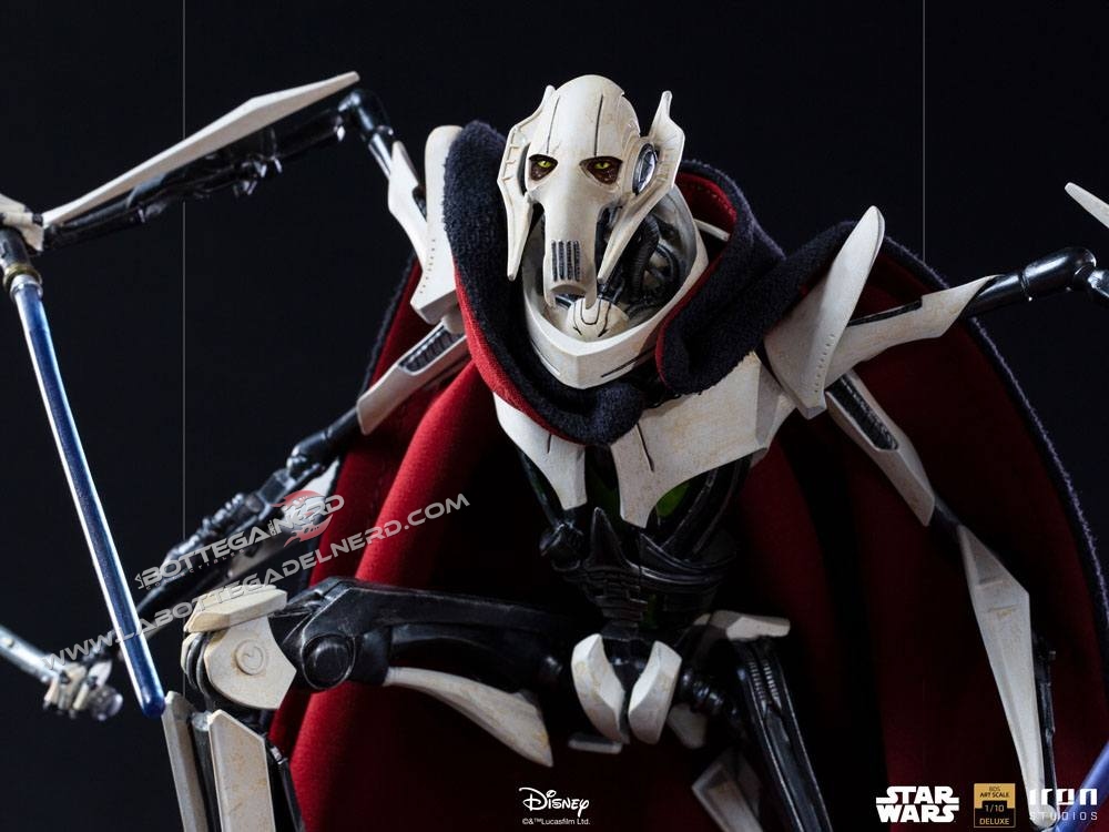 Star Wars - Deluxe BDS Art Scale Statue 1/10 Generale Grievous 33cm - immagine 6