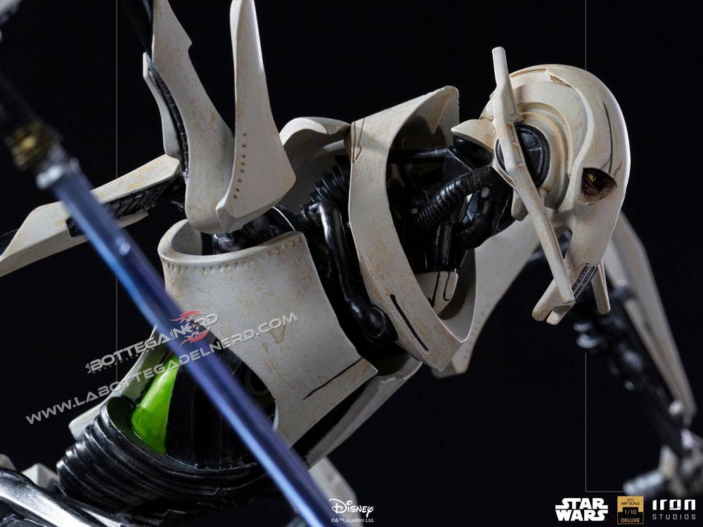 Star Wars - Deluxe BDS Art Scale Statue 1/10 Generale Grievous 33cm - immagine 8