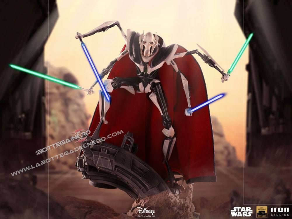 Star Wars - Deluxe BDS Art Scale Statue 1/10 Generale Grievous 33cm - immagine 2