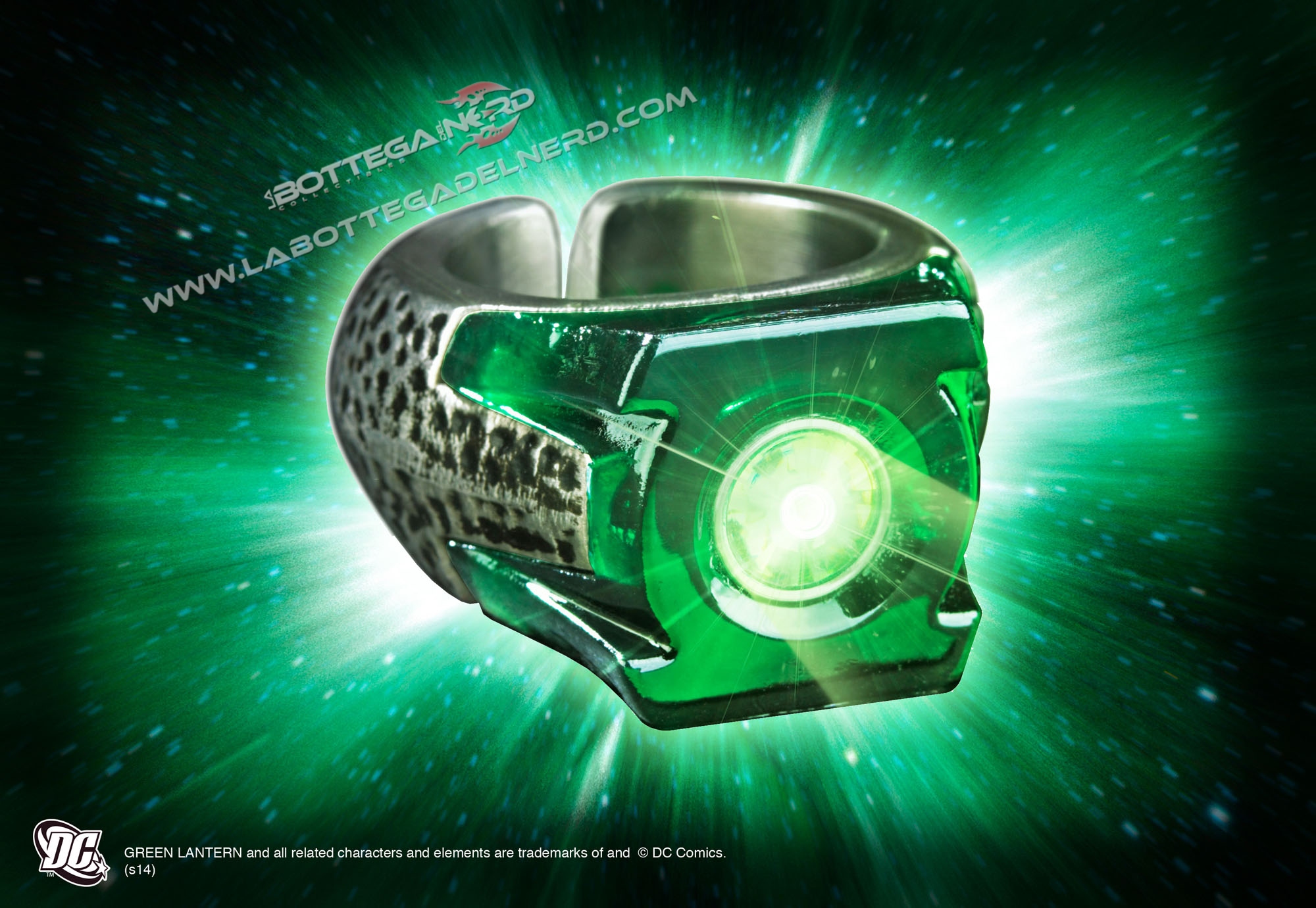 GREEN LANTERN - Anello Lanterna Verde - immagine 2