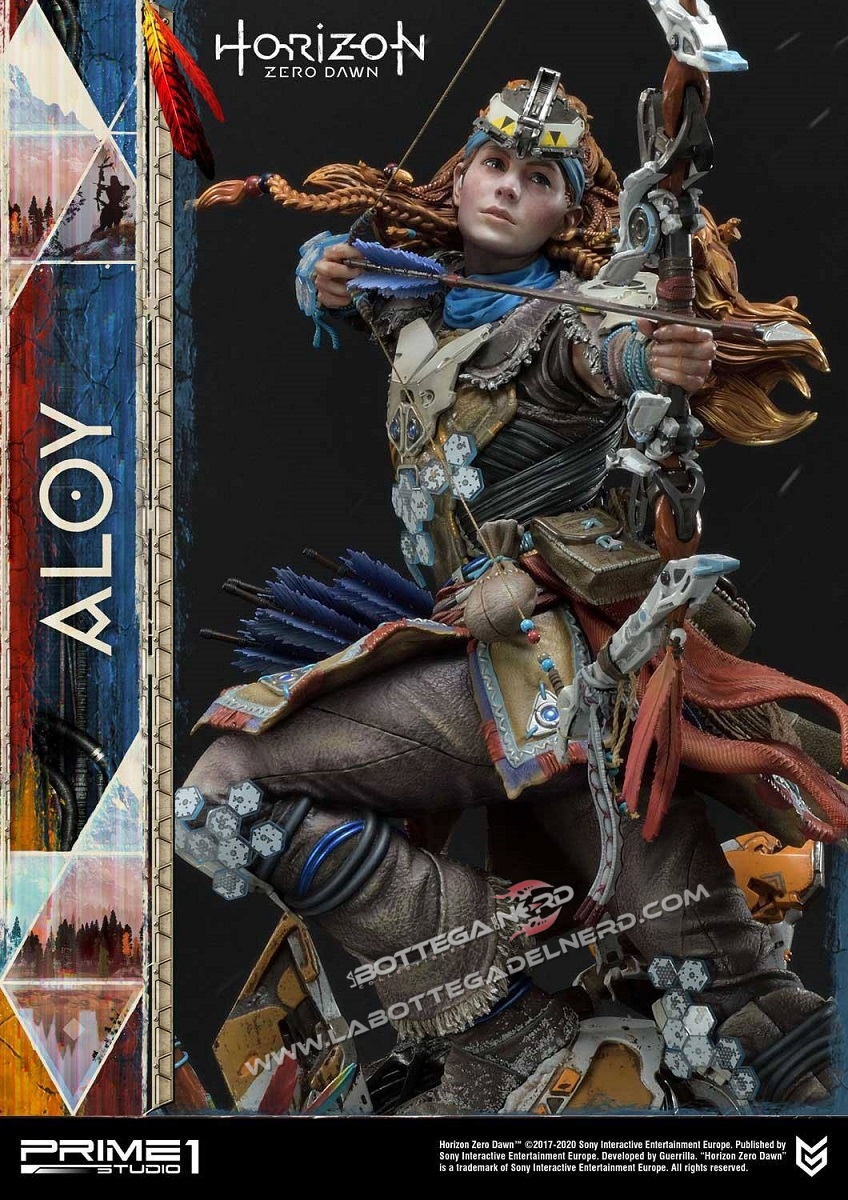 Horizon Zero Dawn - Statua 1/4 Aloy Shield Weaver Armor Set 70cm - immagine 2