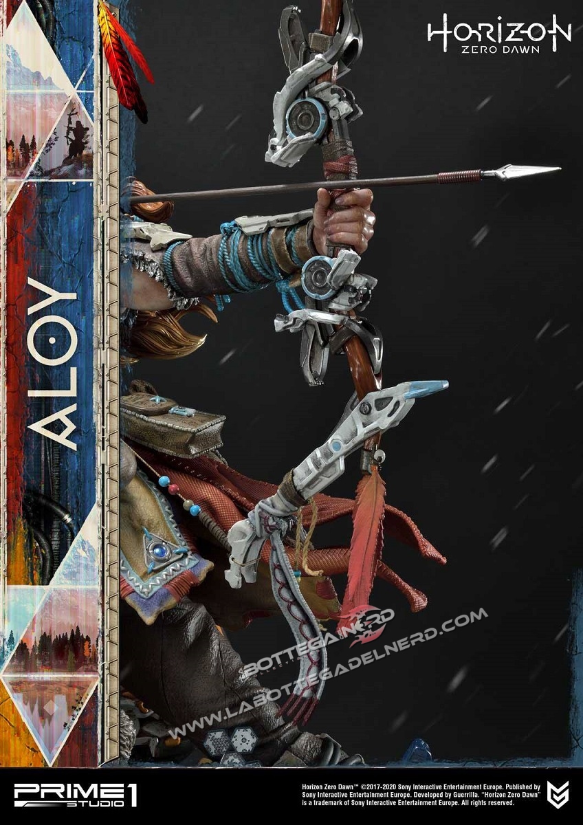 Horizon Zero Dawn - Statua 1/4 Aloy Shield Weaver Armor Set 70cm - immagine 5