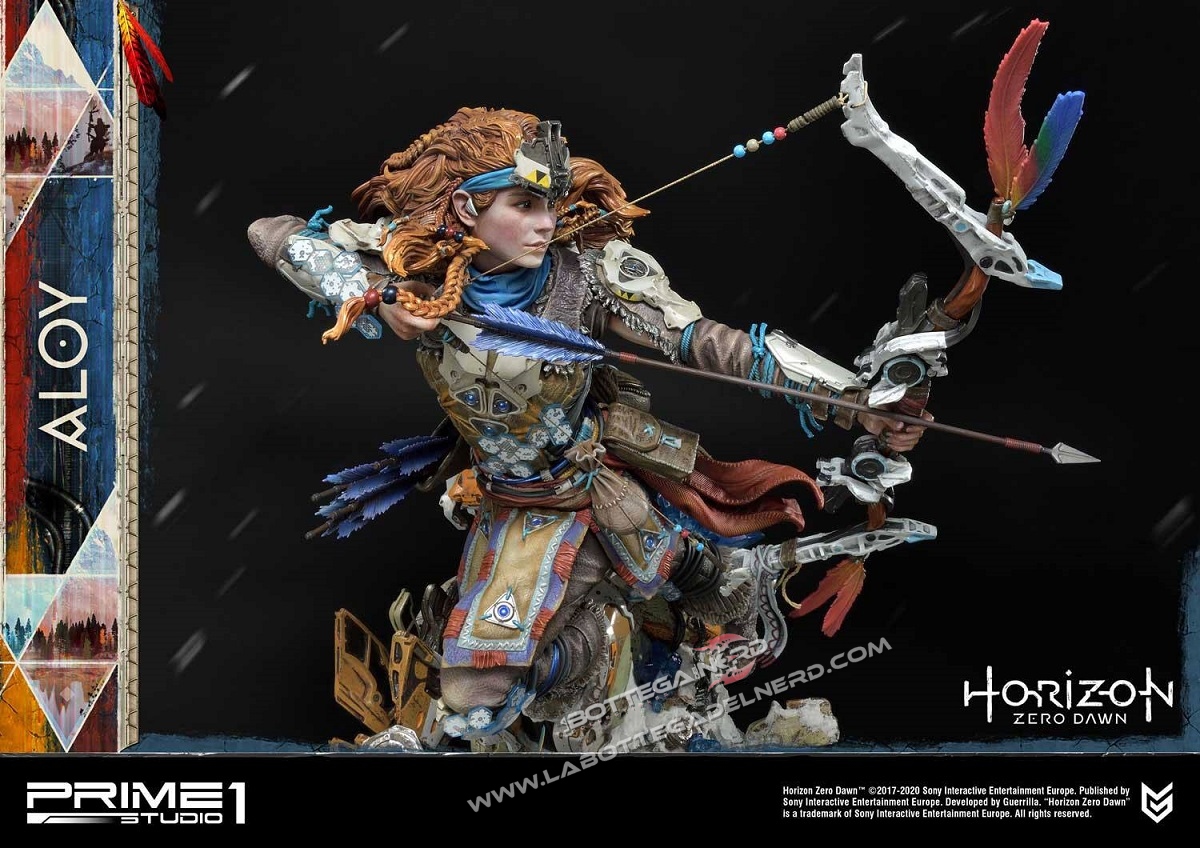 Horizon Zero Dawn - Statua 1/4 Aloy Shield Weaver Armor Set 70cm - immagine 3