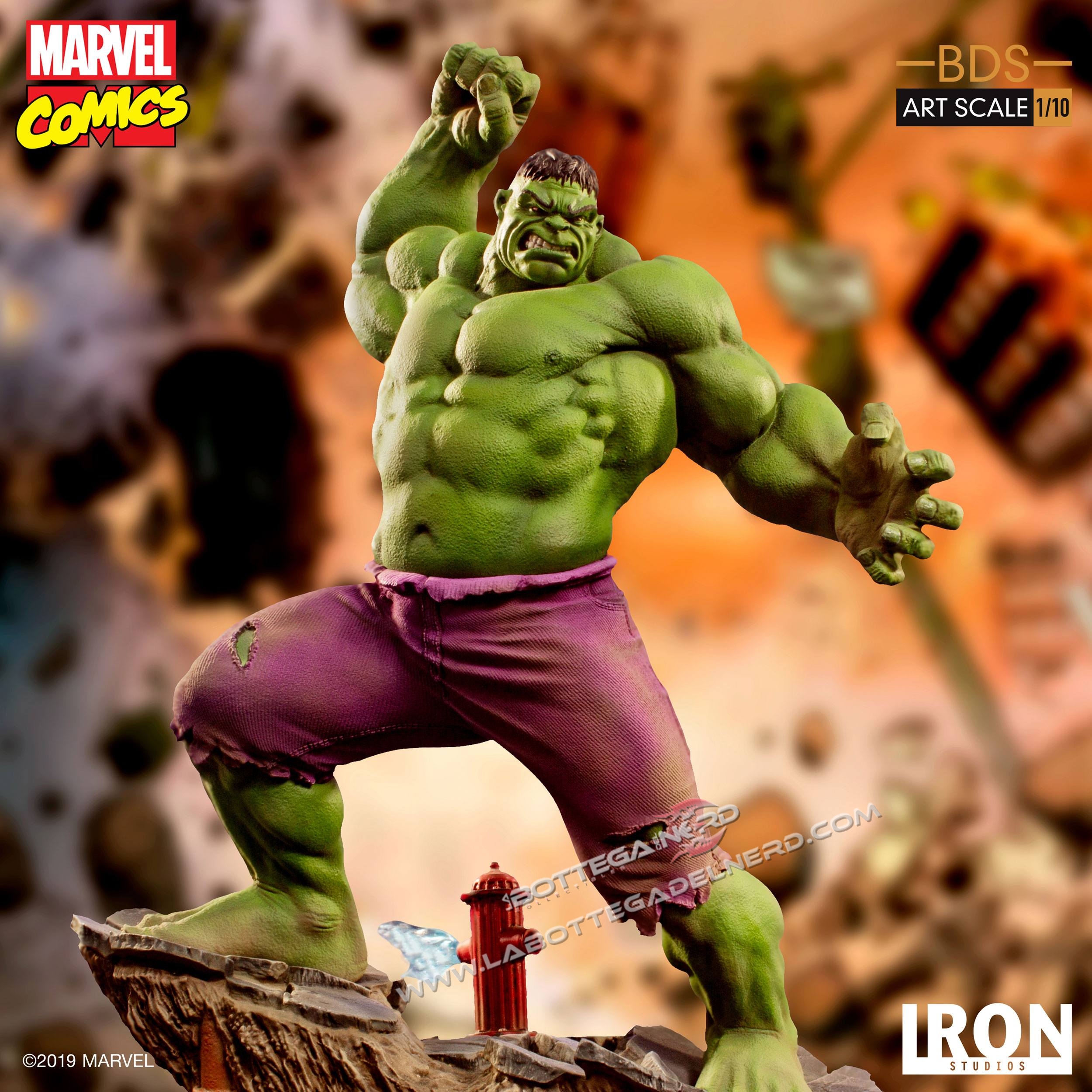 Marvel Comics - BDS Art Scale Statua Hulk 30cm - immagine 2