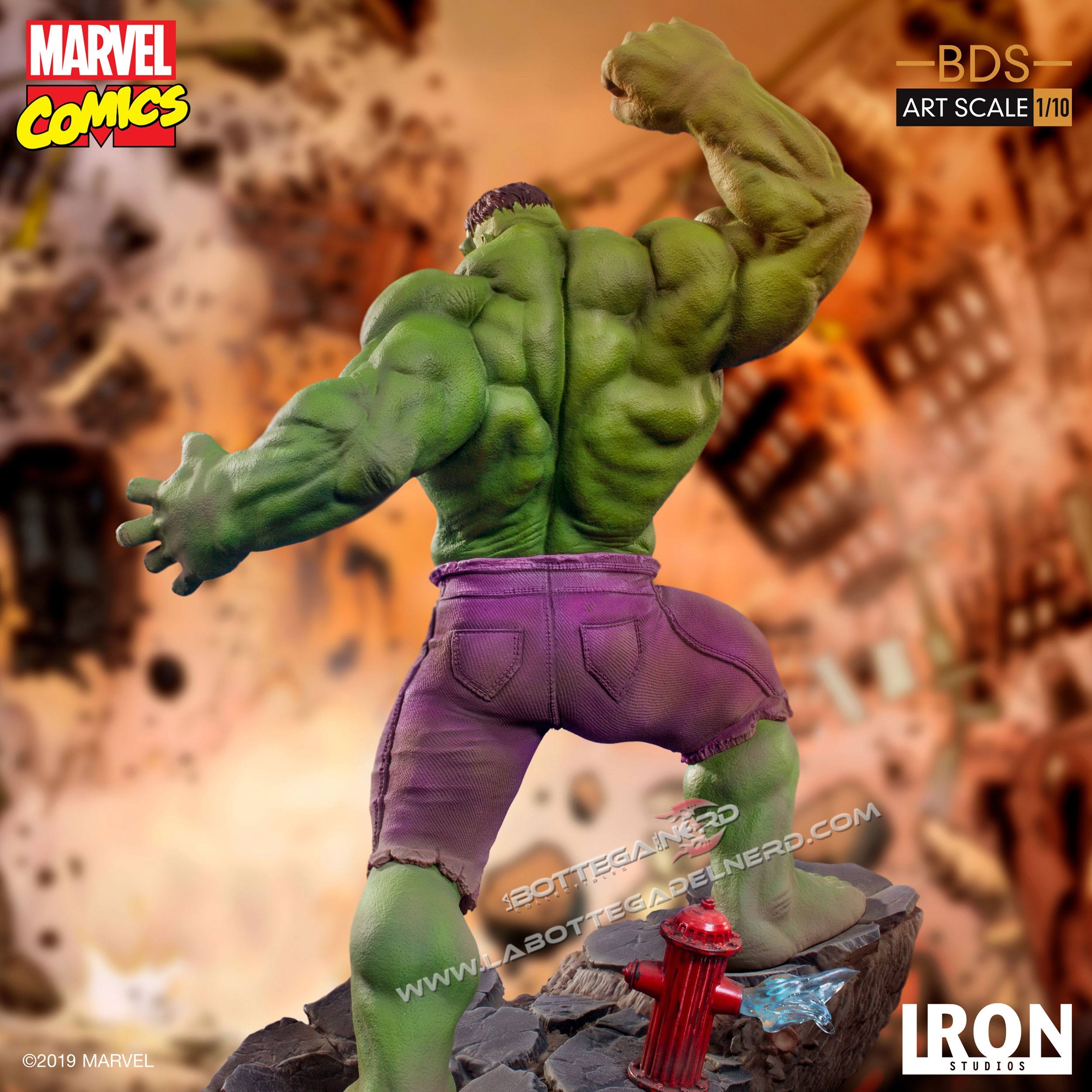 Marvel Comics - BDS Art Scale Statua Hulk 30cm - immagine 5