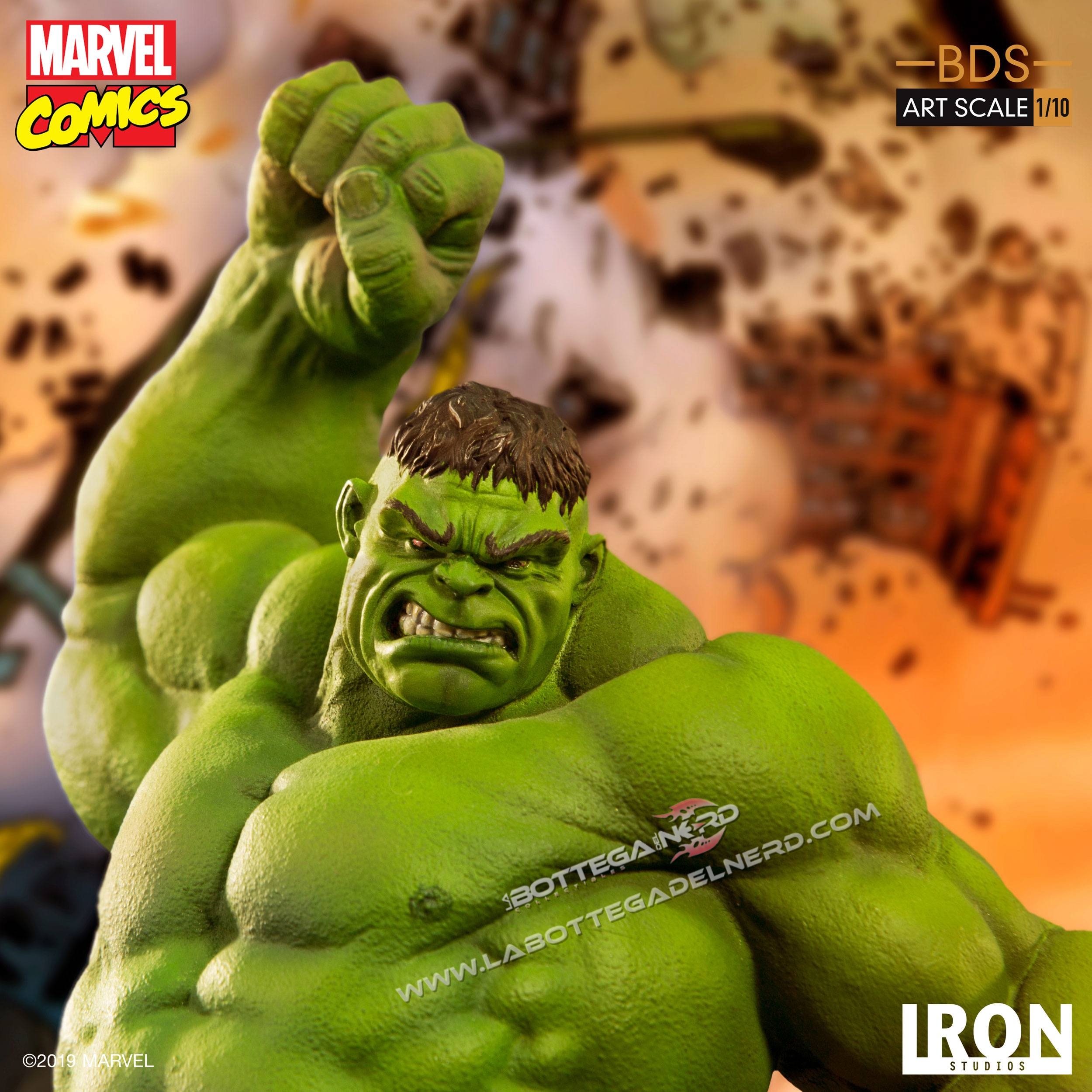 Marvel Comics - BDS Art Scale Statua Hulk 30cm - immagine 4