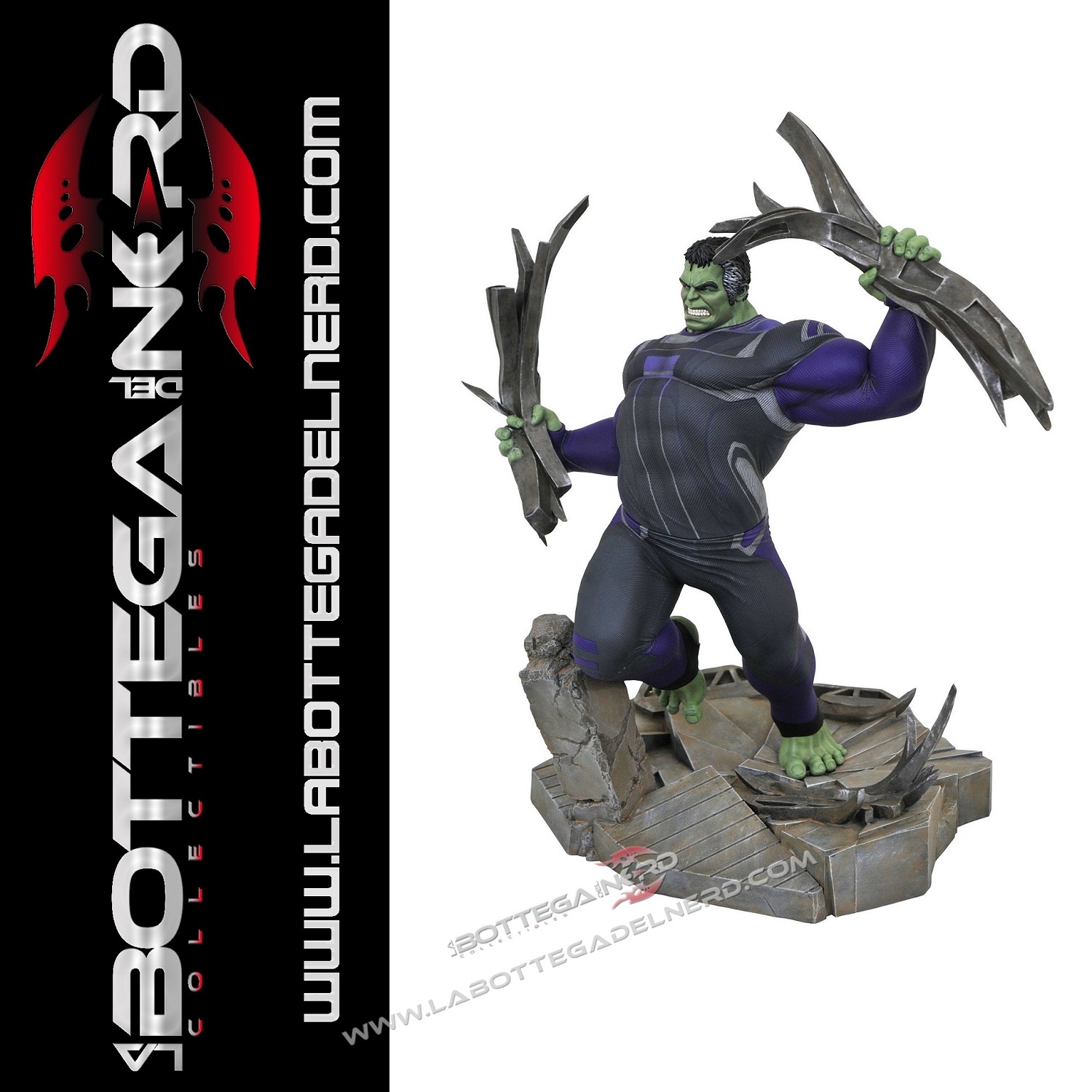 Avengers: Endgame - Diorama Tracksuit Hulk 23cm