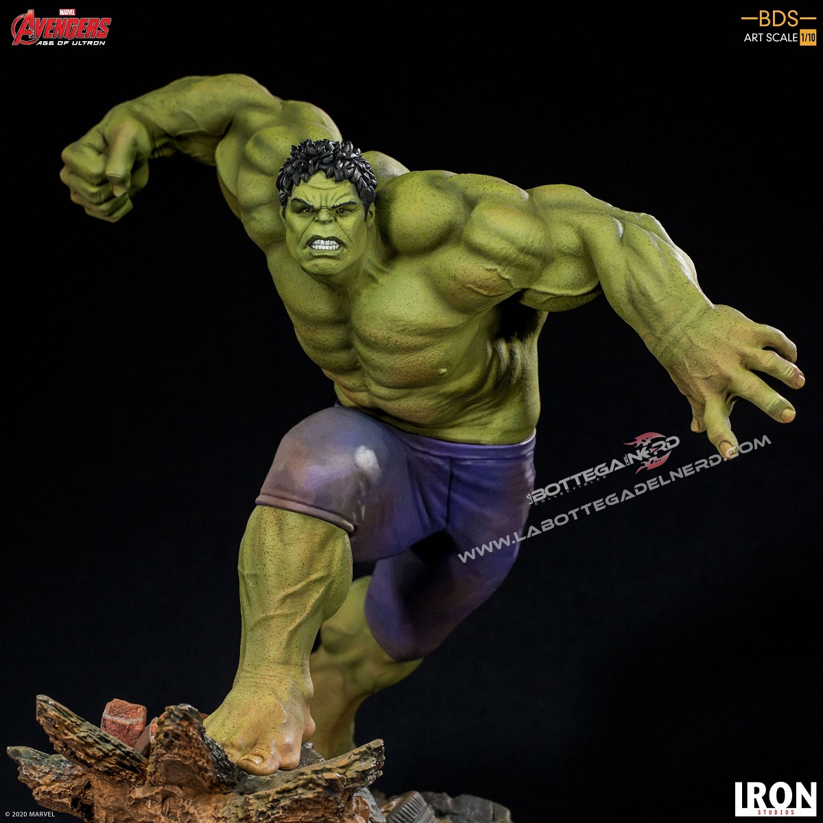 Avengers Age of Ultron - BDS Art Scale Statua 1/10 Hulk 26cm - immagine 5