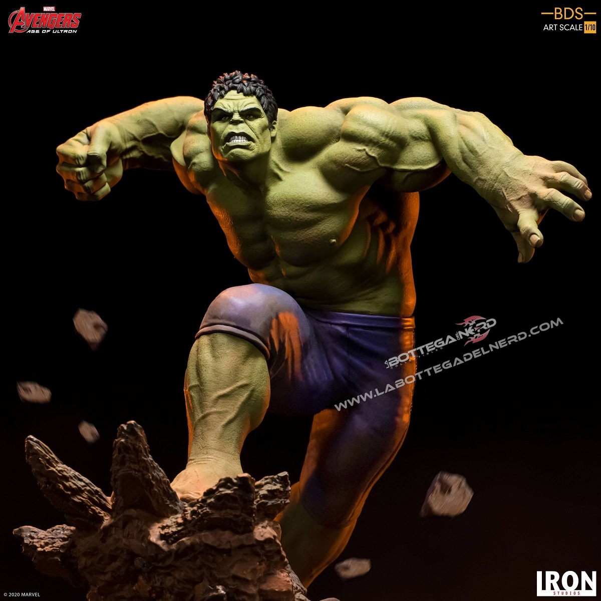 Avengers Age of Ultron - BDS Art Scale Statua 1/10 Hulk 26cm - immagine 2