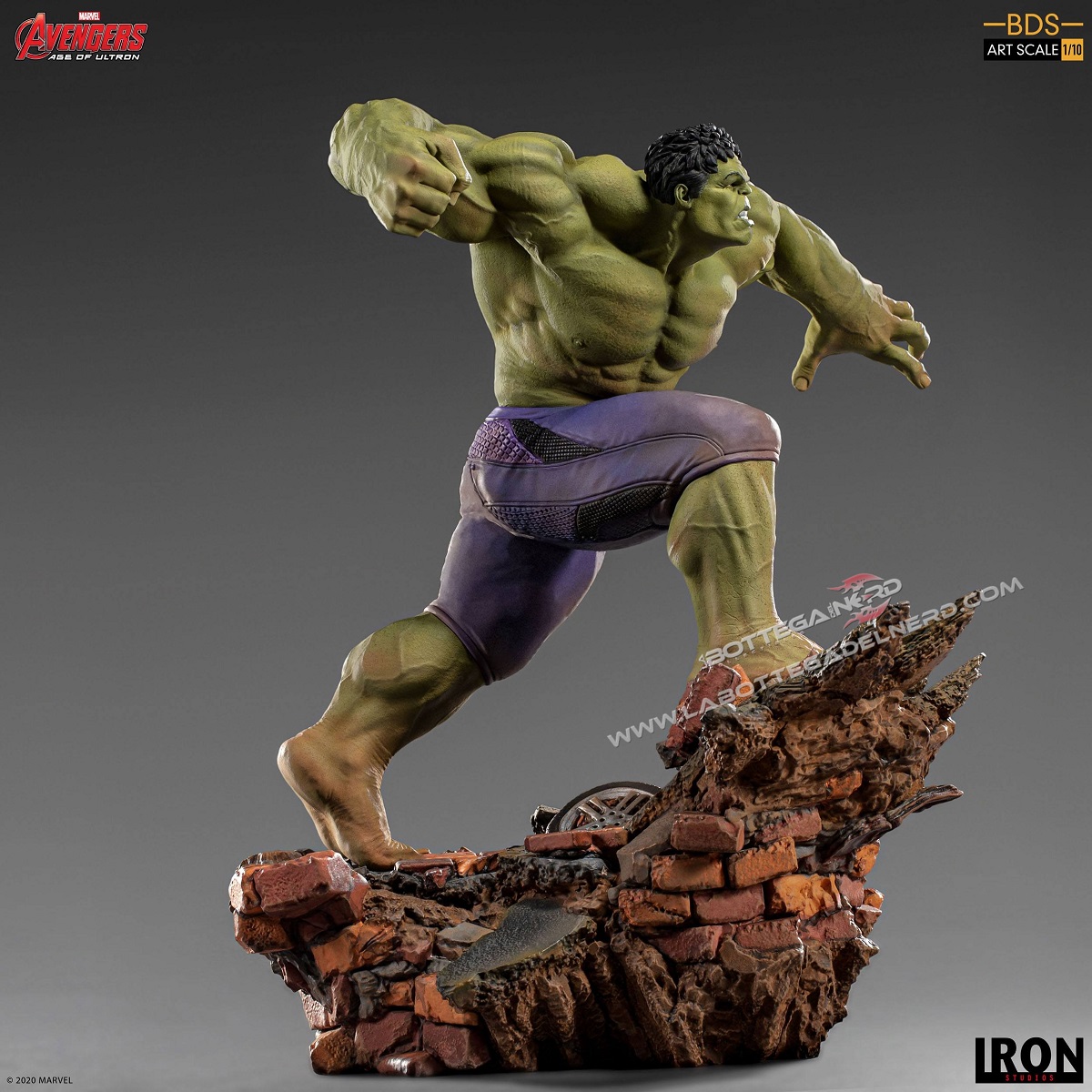Avengers Age of Ultron - BDS Art Scale Statua 1/10 Hulk 26cm - immagine 4