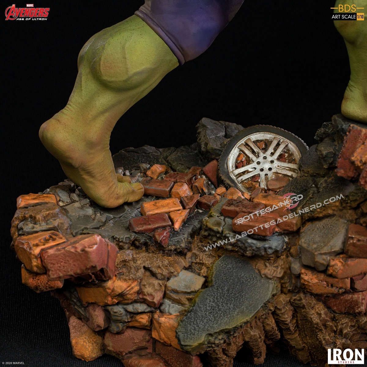 Avengers Age of Ultron - BDS Art Scale Statua 1/10 Hulk 26cm - immagine 6