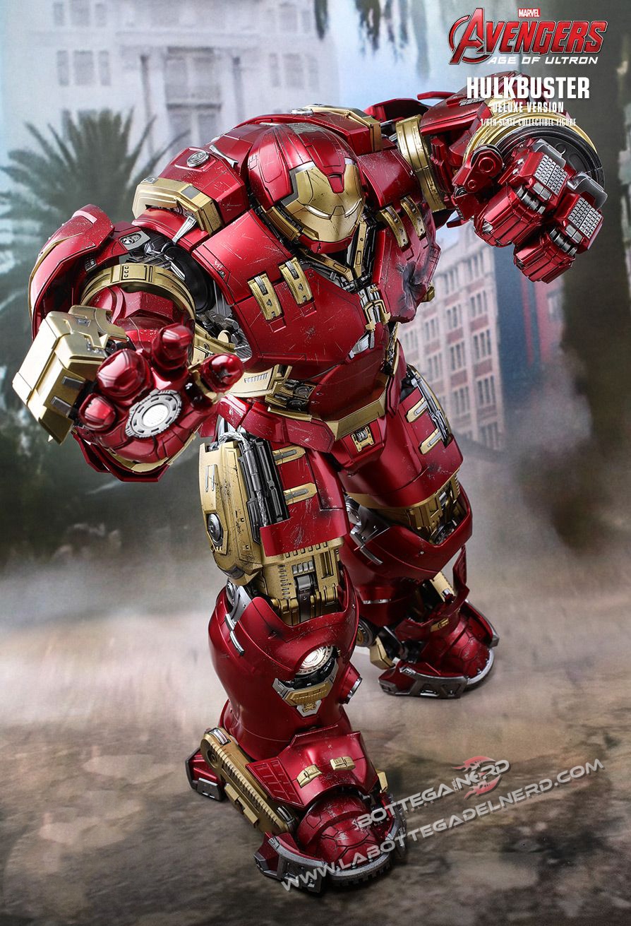 Avengers AoU - Action Figure Hulkbuster Deluxe Version 55cm - immagine 13