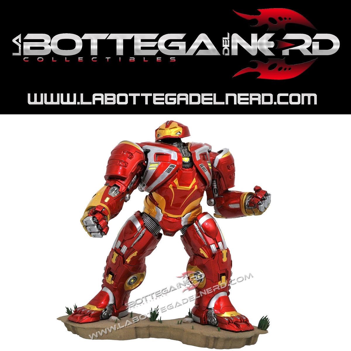 Avengers Infinity War - Statua Deluxe Hulkbuster MK2 25cm