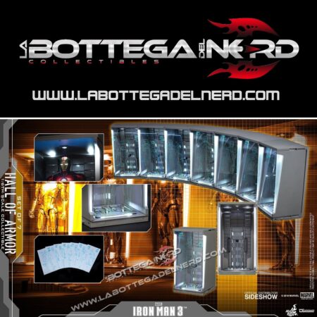 Iron Man 3 - Diorama Set Hall of Armor (7 Pezzi)