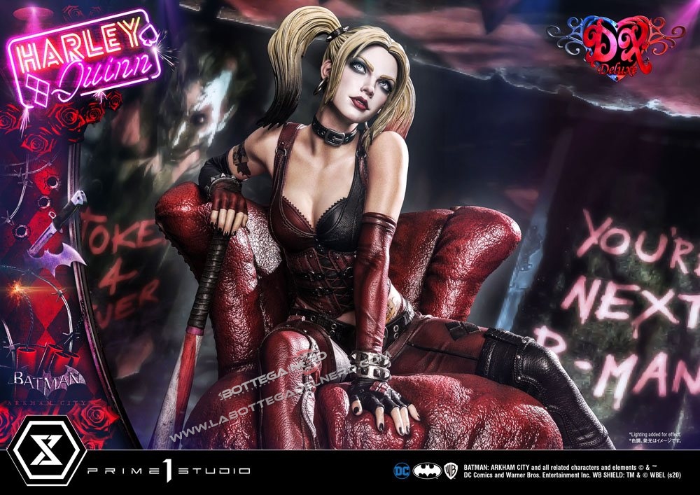 Batman Arkham City - Statua DC 1/3 Harley Quinn 58cm - immagine 2