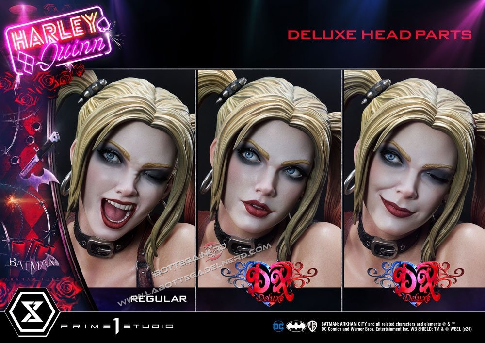 Batman Arkham City - Statua DC 1/3 Harley Quinn Deluxe Bonus Version 58cm - immagine 2