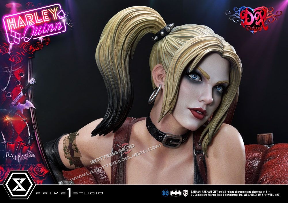 Batman Arkham City - Statua DC 1/3 Harley Quinn Deluxe Bonus Version 58cm - immagine 3