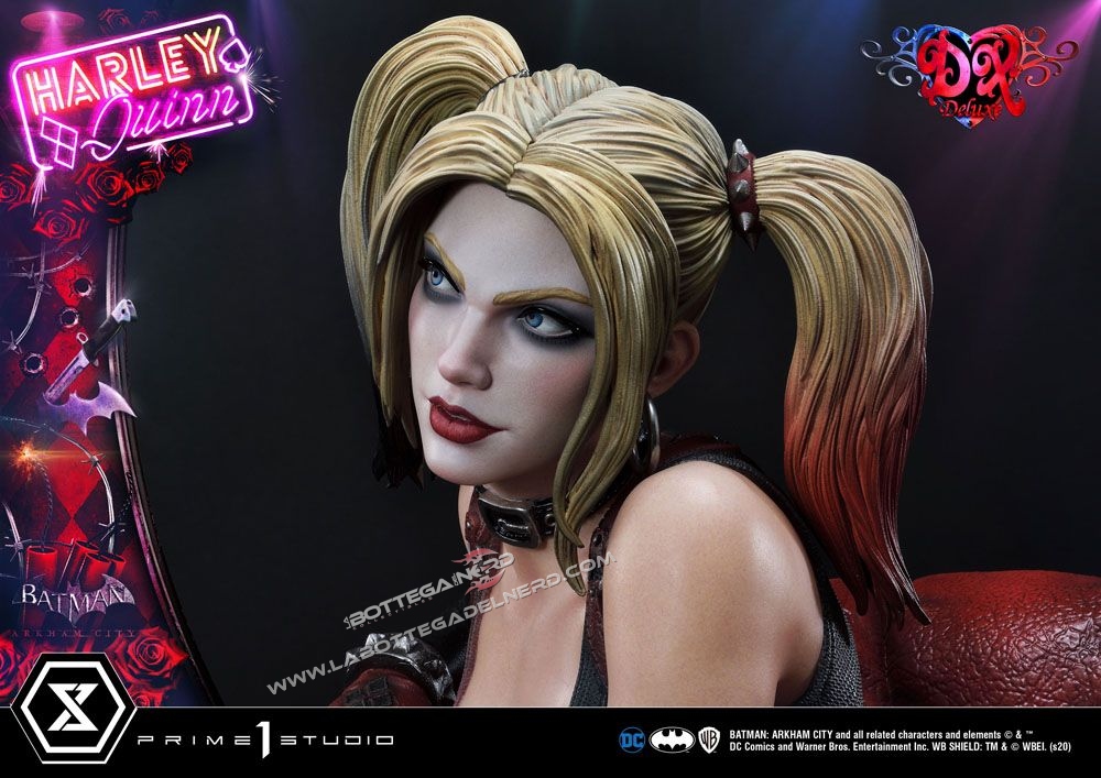 Batman Arkham City - Statua DC 1/3 Harley Quinn Deluxe Bonus Version 58cm - immagine 4