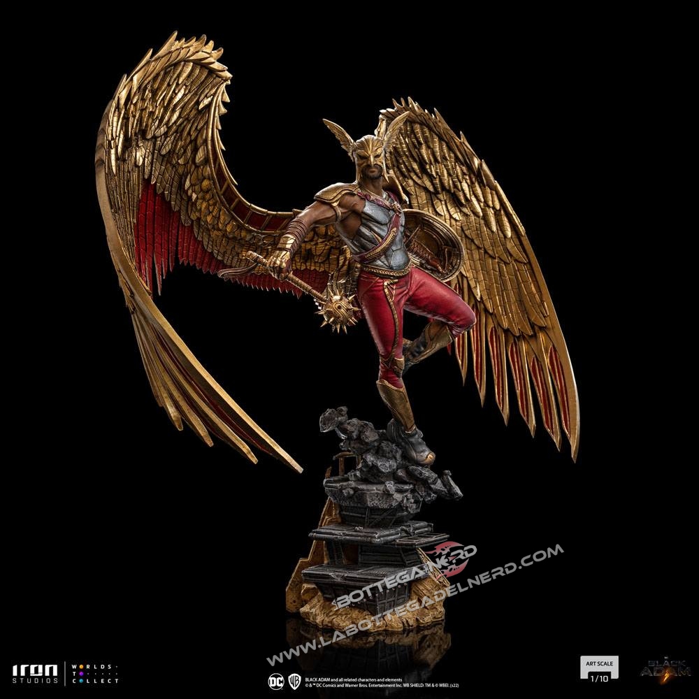 Black Adam - Art Scale Statue 1/10 Hawkman 36cm - immagine 8