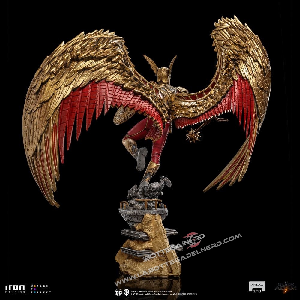 Black Adam - Art Scale Statue 1/10 Hawkman 36cm - immagine 7