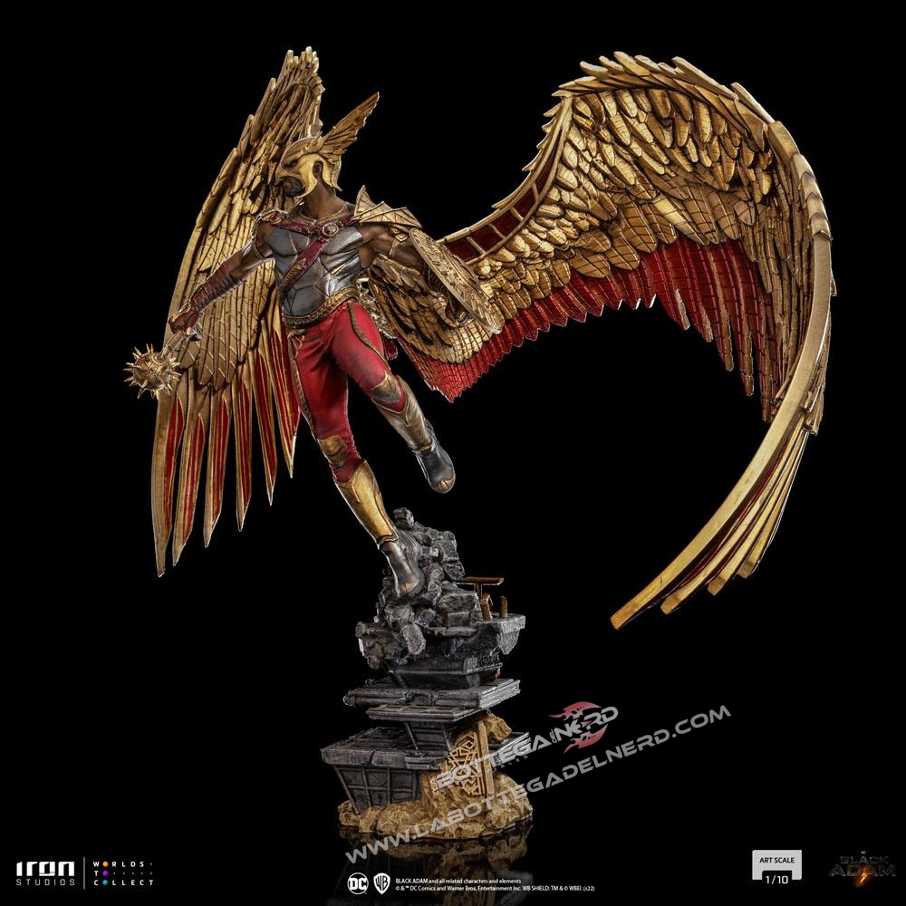 Black Adam - Art Scale Statue 1/10 Hawkman 36cm - immagine 5