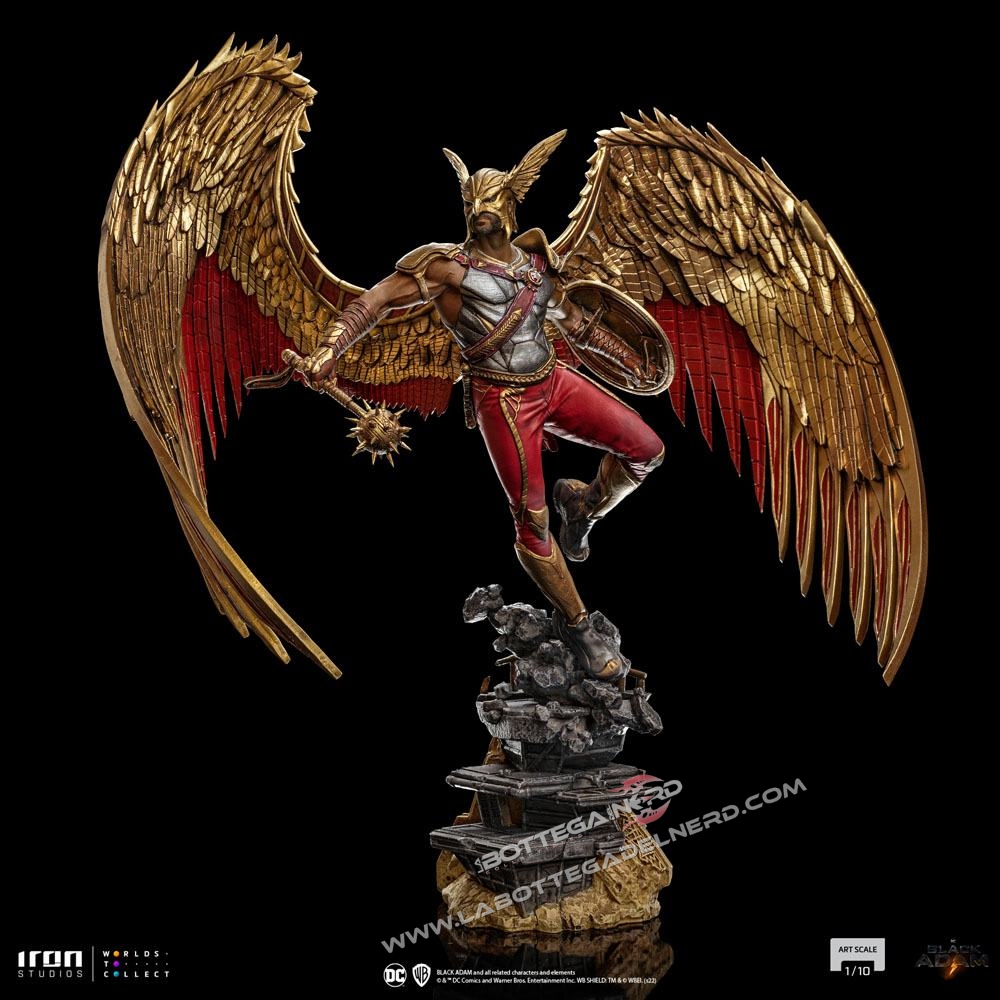 Black Adam - Art Scale Statue 1/10 Hawkman 36cm - immagine 4