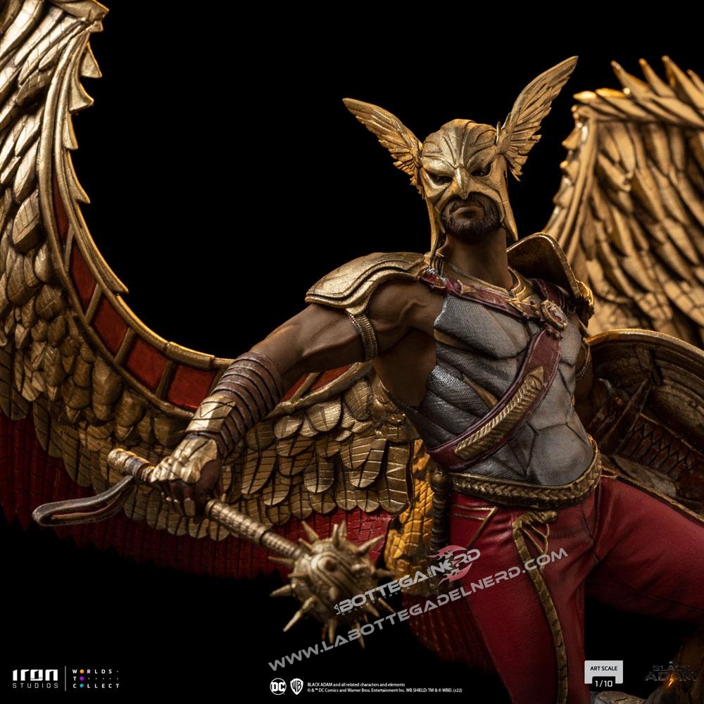 Black Adam - Art Scale Statue 1/10 Hawkman 36cm - immagine 3