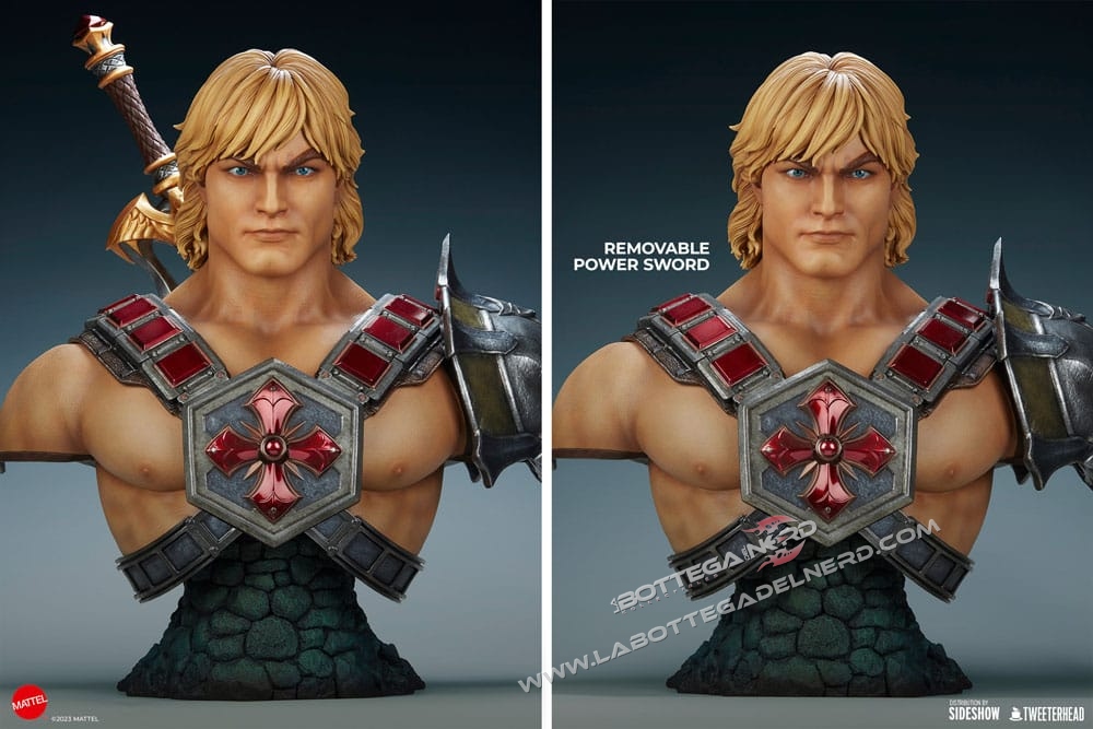 Masters of the Universe - Life-Size Bust He-Man 71cm - immagine 12