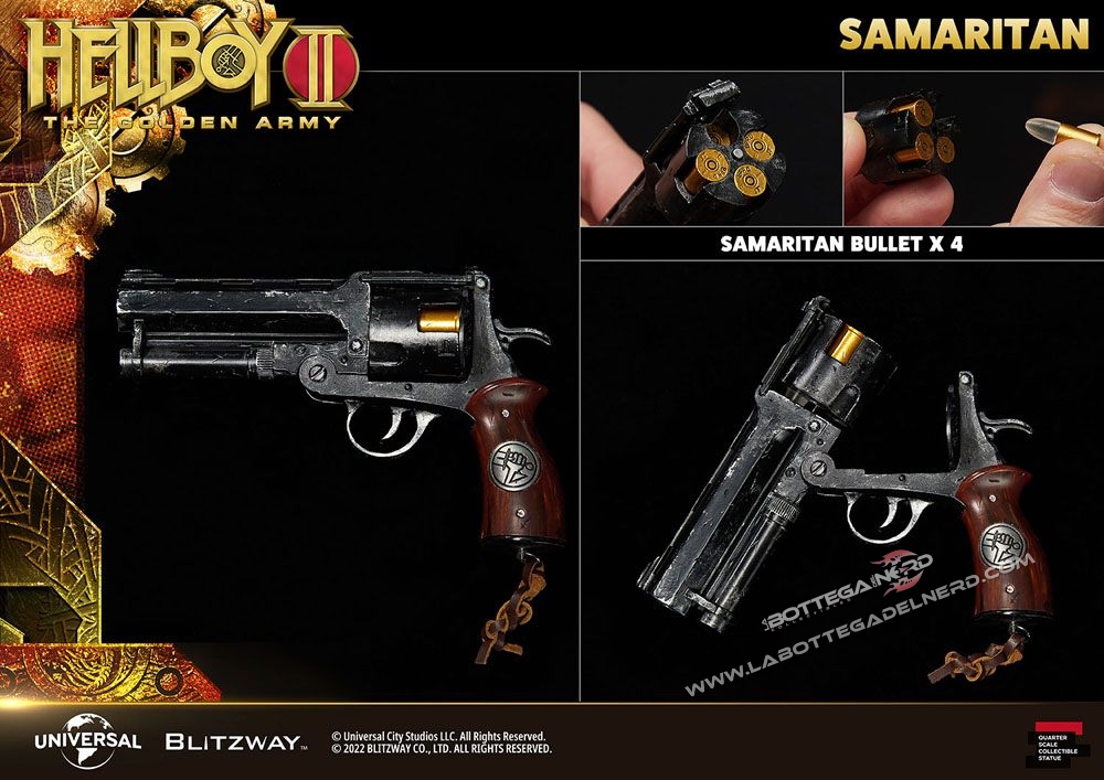 Hellboy II: The Golden Army - Superb Statue 1/4 Hellboy 70cm - immagine 13