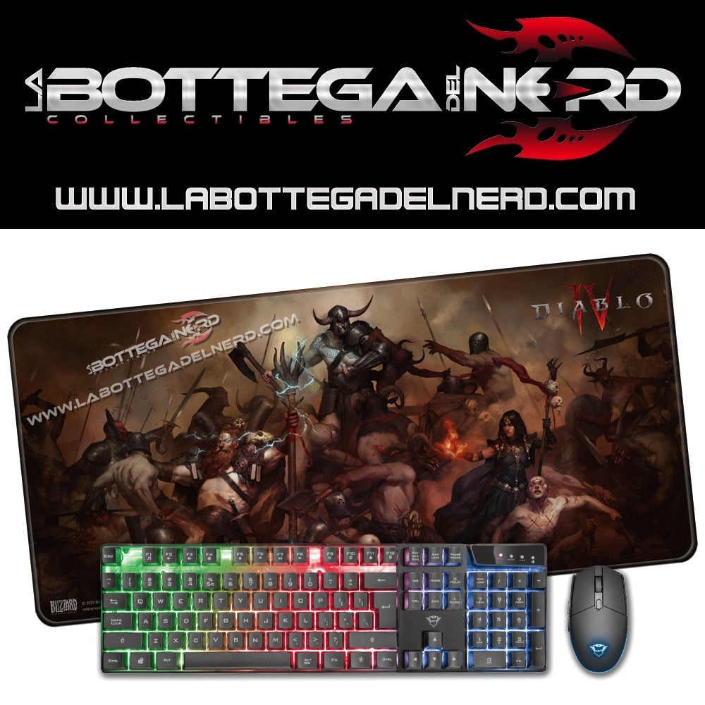 BLIZZARD Diablo IV - Heroes mousepad XL 90cm