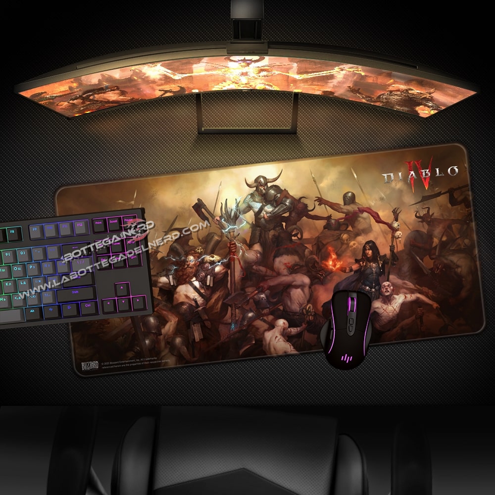 BLIZZARD Diablo IV - Heroes mousepad XL 90cm - immagine 2