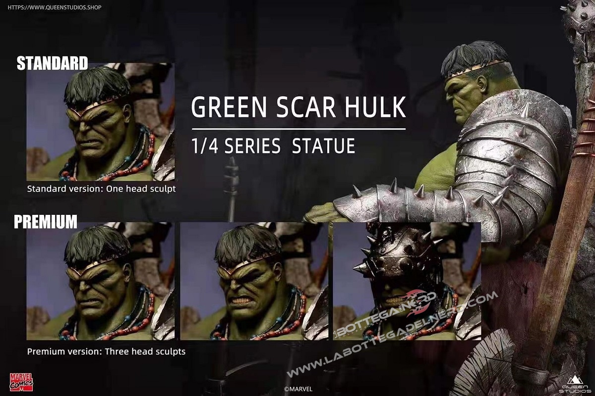 Marvel - Statua Hulk on Throne Queen Studios Regular 67cm - immagine 9