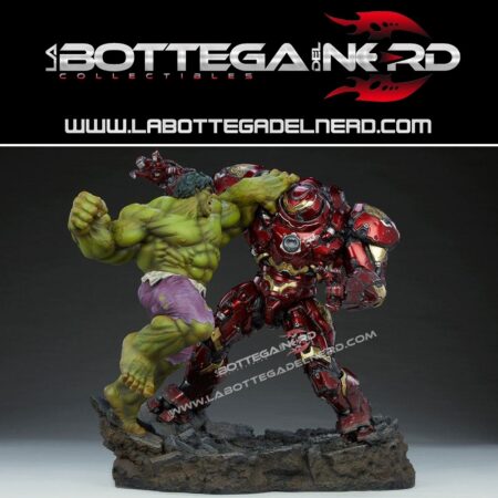 Marvel - Statue Maquette Hulk vs Hulkbuster 50cm