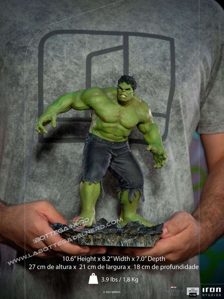 The Infinity Saga - BDS Statue 1/10 Hulk Battle of NY 27cm - immagine 6