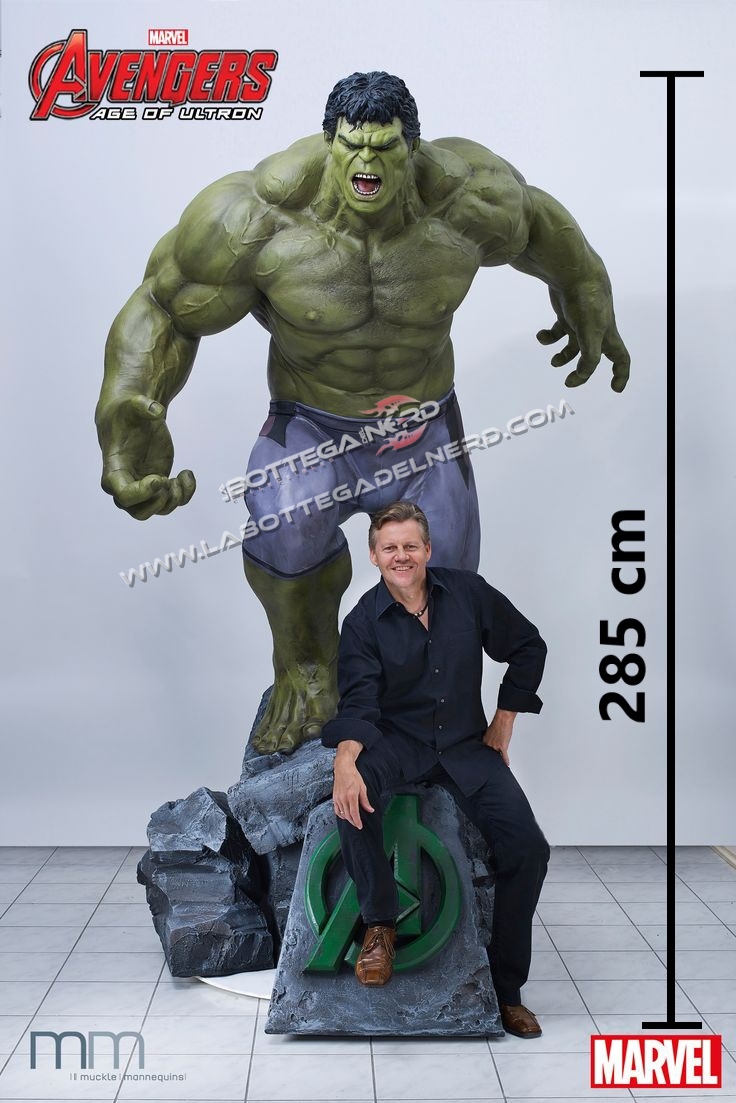 Marvel Age of Ultron - Hulk Life Size Statue (Dimensioni reali) 285cm - immagine 2