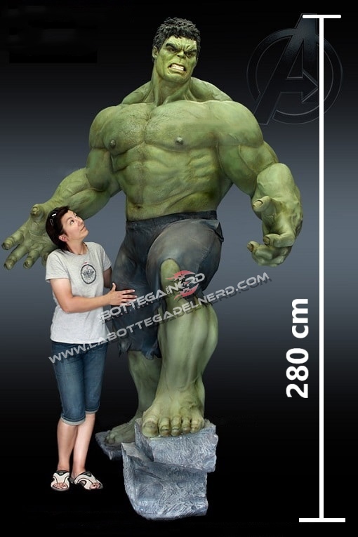 Marvel: Avengers - Hulk Life Size Statue (Dimensioni reali) 280cm - immagine 2